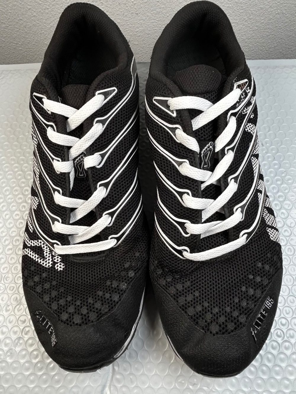 Inov-8 F-Lite 195 Sneakers Men's Sz 12 Black White Cross Training Running Shoes